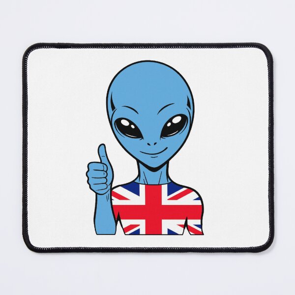Item preview, Zorgo England | Thumbs up Sign Alien | British Flag Shirt | Cute Alien Gift | UK Merchandise designed and sold by The-Visitors.
