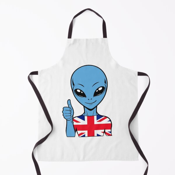 Item preview, Zorgo England | Thumbs up Sign Alien | British Flag Shirt | Cute Alien Gift | UK Merchandise designed and sold by The-Visitors.