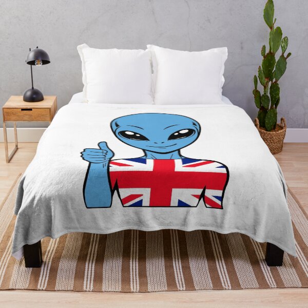 Item preview, Zorgo England | Thumbs up Sign Alien | British Flag Shirt | Cute Alien Gift | UK Merchandise designed and sold by The-Visitors.