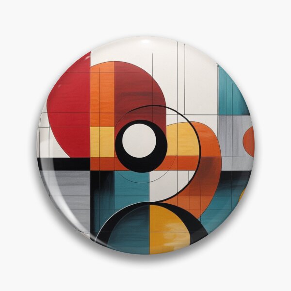 Item preview, Abstract Bauhaus Face Art | Geometric Minimalist Modern Illustration designed and sold by semenol.