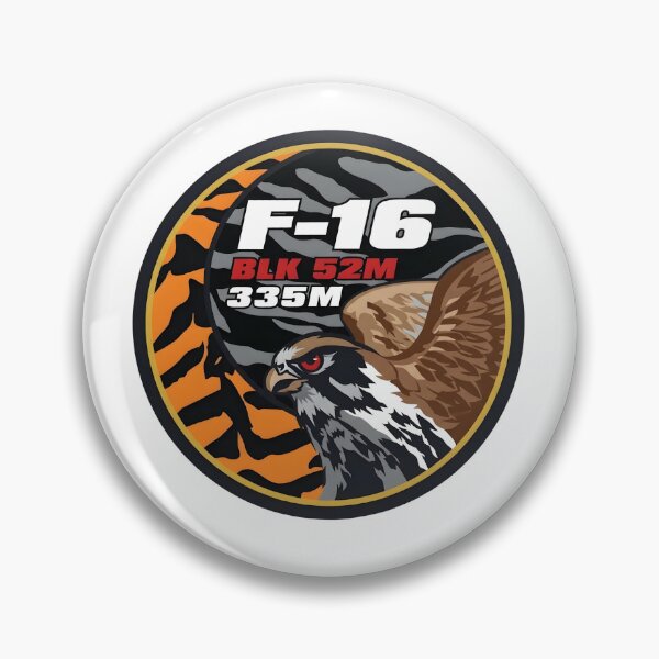 Item preview, Hellenic Air Force 335 Squadron Tigers F-16 Block 52M Patch designed and sold by CharlieDesings.