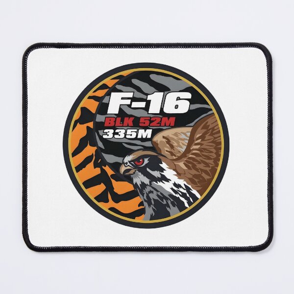 Item preview, Hellenic Air Force 335 Squadron Tigers F-16 Block 52M Patch designed and sold by CharlieDesings.
