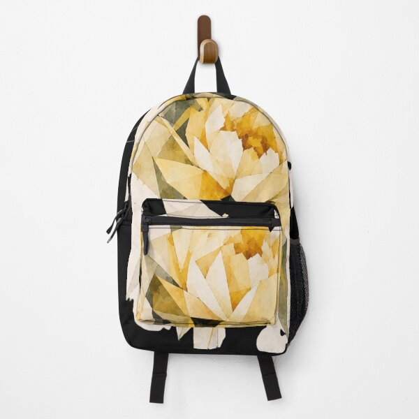 Item preview, Geometric Peonis in yellow tones. A subtle floral composition. A delicate bouquet. designed and sold by NewtBoo.