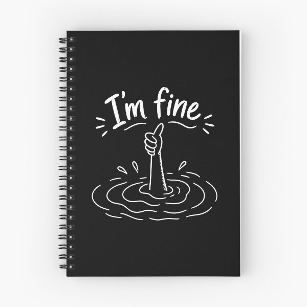 Item preview, I'm Fine designed and sold by Retro Street Studios.