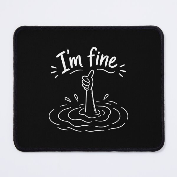 Item preview, I'm Fine designed and sold by Retro Street Studios.