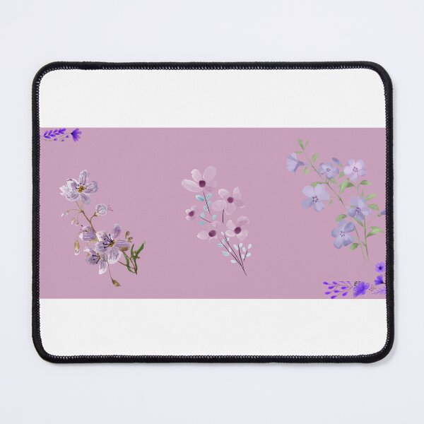Item preview, Aesthetic Purple Watercolor Floral Coffee Mug designed and sold by LabPixelPulse.