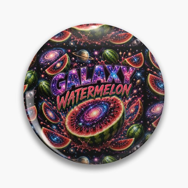 Item preview, Galactic watermelon adventure in space designed and sold by Side Quest Co..