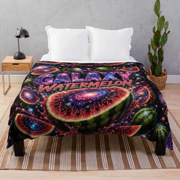 Item preview, Galactic watermelon adventure in space designed and sold by Side Quest Co..