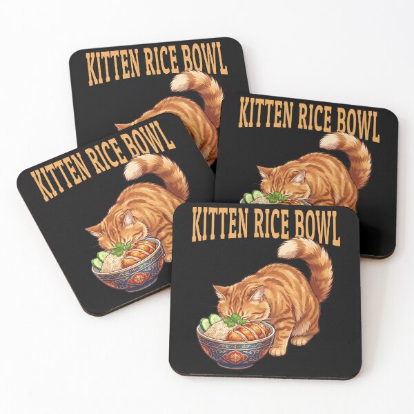 Item preview, Kitten Rice Bowl designed and sold by ReneMM.