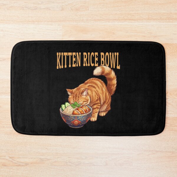 Item preview, Kitten Rice Bowl designed and sold by ReneMM.