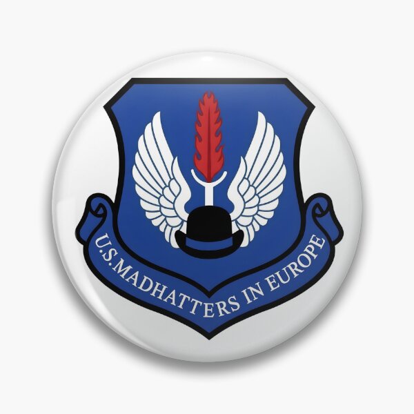 Item preview, USAF 492nd Fighter Squadron Madhatters in Europe Emblem designed and sold by CharlieDesings.