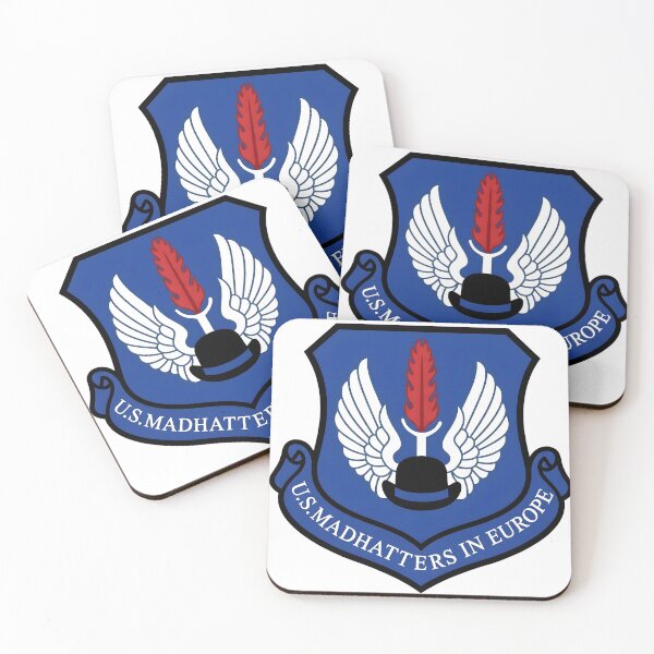 Item preview, USAF 492nd Fighter Squadron Madhatters in Europe Emblem designed and sold by CharlieDesings.