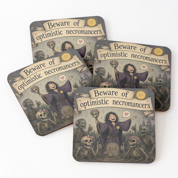 Item preview, Beware of optimistic necromancers designed and sold by CinemaChronik.