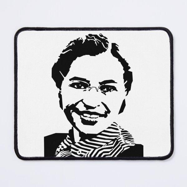 Item preview, Rosa Parks in White designed and sold by Wahyu Aji Sadewa.
