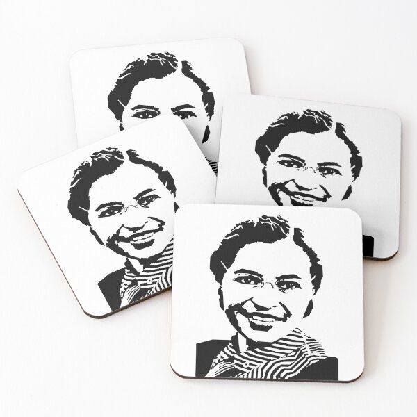 Item preview, Rosa Parks in White designed and sold by Wahyu Aji Sadewa.