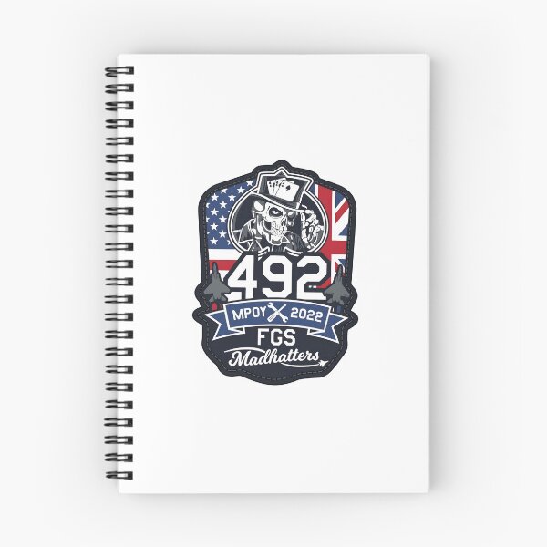 Item preview, USAF 492nd Fighter Generation Squadron Madhatters MPOY 2022 Commemorative Patch designed and sold by CharlieDesings.