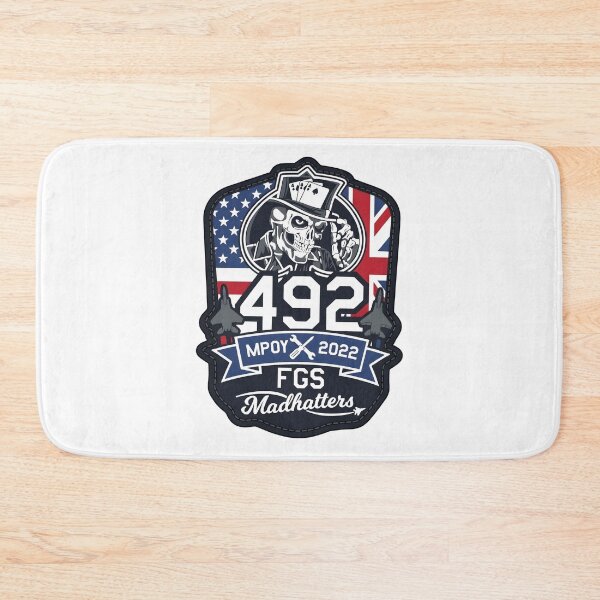 Item preview, USAF 492nd Fighter Generation Squadron Madhatters MPOY 2022 Commemorative Patch designed and sold by CharlieDesings.