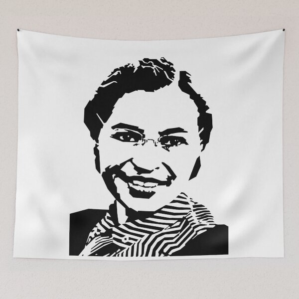 Item preview, Rosa Parks in White designed and sold by Wahyu Aji Sadewa.