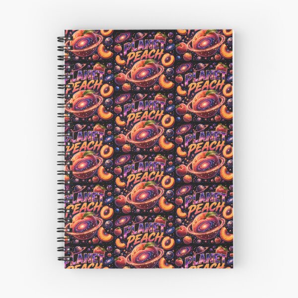 Item preview, Planet peach in cosmos designed and sold by Side Quest Co..