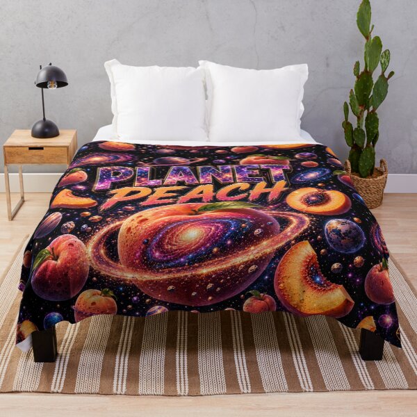 Item preview, Planet peach in cosmos designed and sold by Side Quest Co..