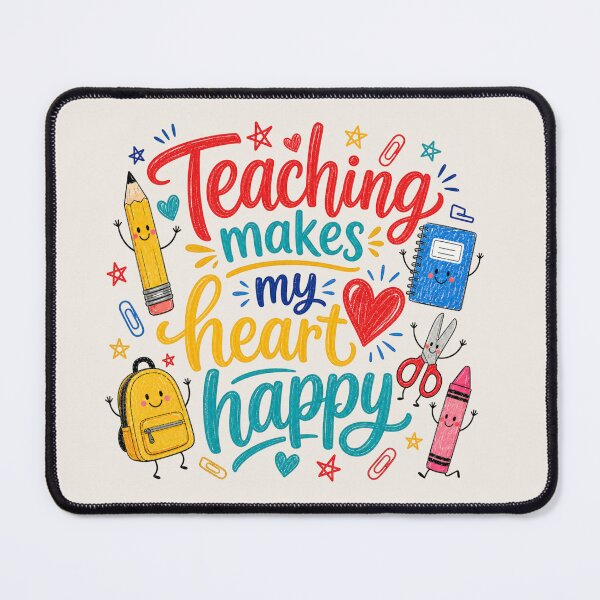 Item preview, Teaching Makes my Heart Happy designed and sold by A Texas Belle Designs.