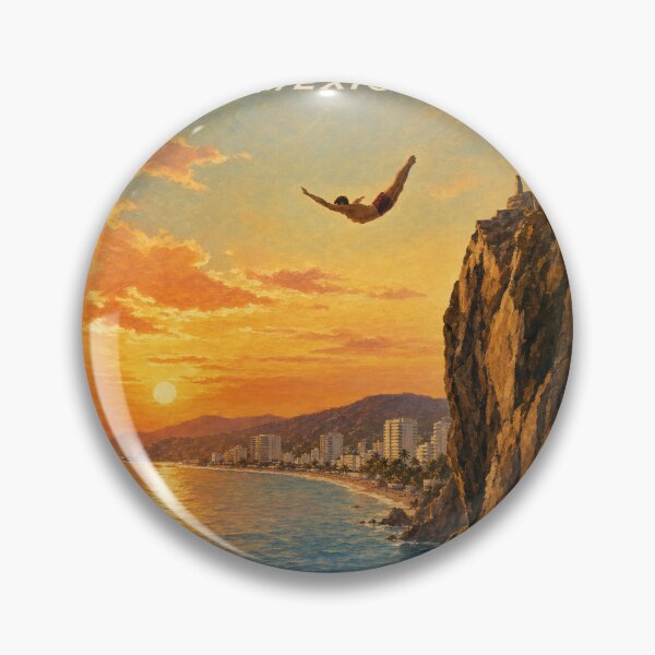 Item preview, Acapulco Mexico Travel Souvenir - Vintage Illustration designed and sold by VisualArtsOasis.