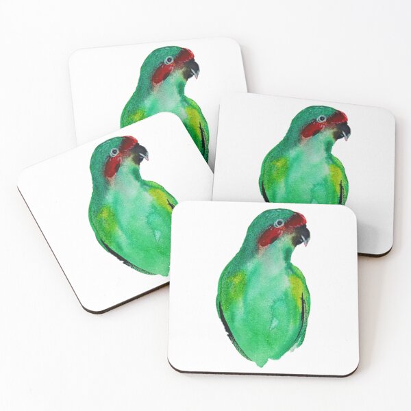 Item preview, Musk Lorikeet Watercolor Painting designed and sold by averyfoxdesigns.