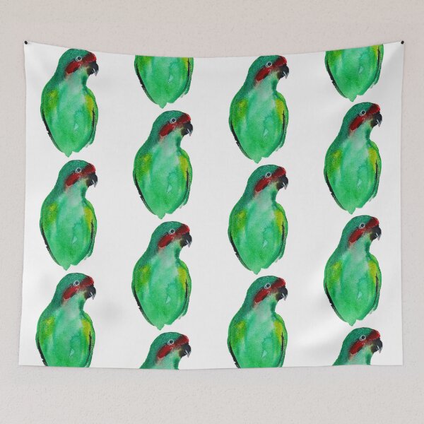 Item preview, Musk Lorikeet Watercolor Painting designed and sold by averyfoxdesigns.