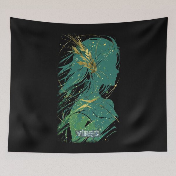 Item preview, Virgo Zodiac Sign – Aesthetic Minimalist Astrology Art designed and sold by Lifeisanimage.