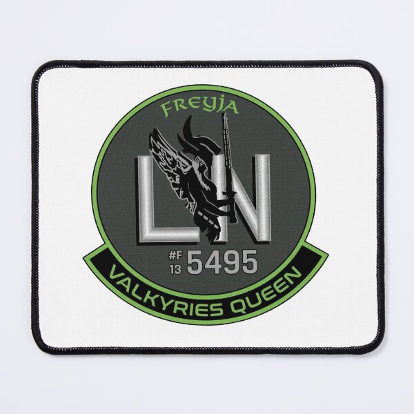 Item preview, USAF 495th Fighter Squadron Freyja Valkyries Queen Commemorative Emblem designed and sold by CharlieDesings.