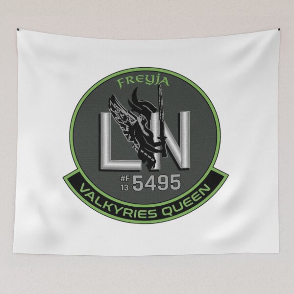 Item preview, USAF 495th Fighter Squadron Freyja Valkyries Queen Commemorative Emblem designed and sold by CharlieDesings.