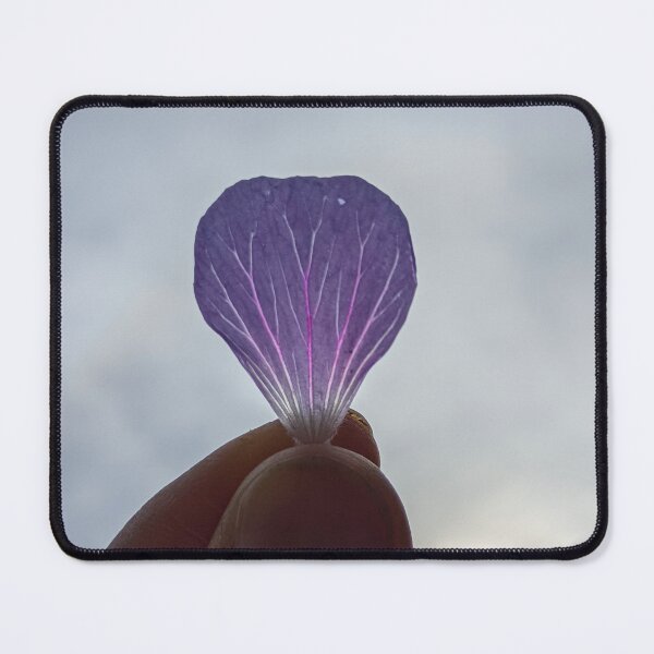 Item preview, Geranium 'Johnson's Blue' Petal Against the Sky, Macro Photography designed and sold by PrettyAround.