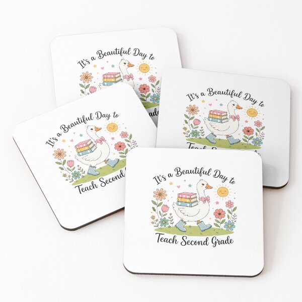 Item preview, Cute Goose It's a Beautiful Day to Teach 2nd Grade Teacher designed and sold by viectory.