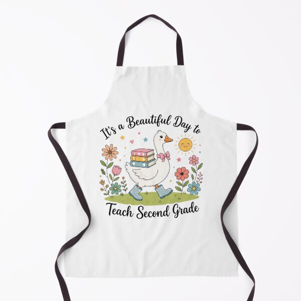 Item preview, Cute Goose It's a Beautiful Day to Teach 2nd Grade Teacher designed and sold by viectory.