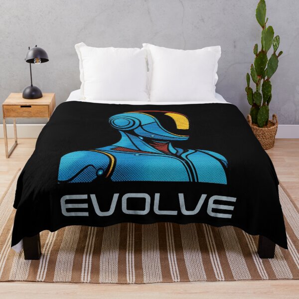 Item preview, EVOLVE Humanoid Robot Evolution T-Shirt | Future of AI & Human Innovation designed and sold by TEEJAMBOREE.
