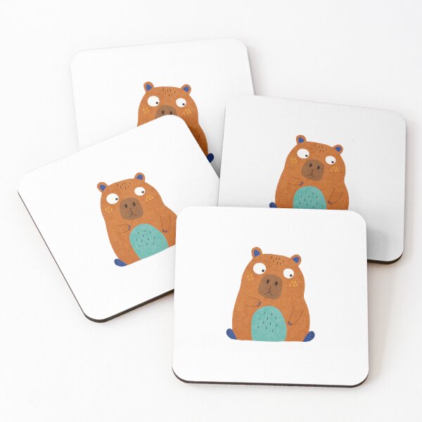 Item preview, Calm Cinnamon Paper Capybara designed and sold by The-Art-of-D.