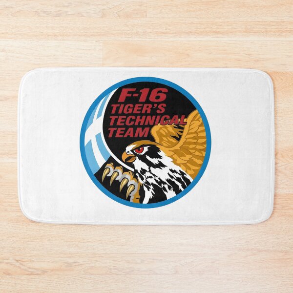Item preview, Hellenic Air Force 335 Squadron F-16 Tiger's Technical Team Patch designed and sold by CharlieDesings.