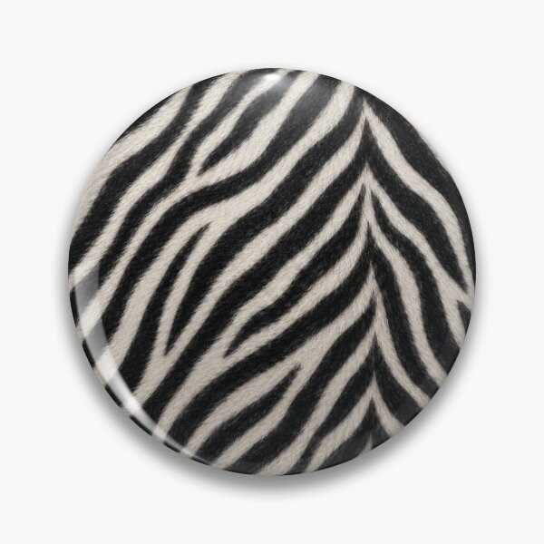 Item preview, Zebra Fur Texture Black and White Animal Print designed and sold by GalaMine.
