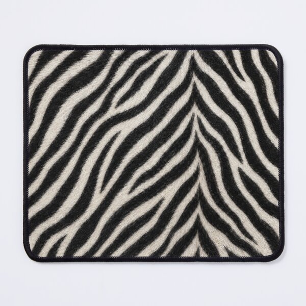 Item preview, Zebra Fur Texture Black and White Animal Print designed and sold by GalaMine.