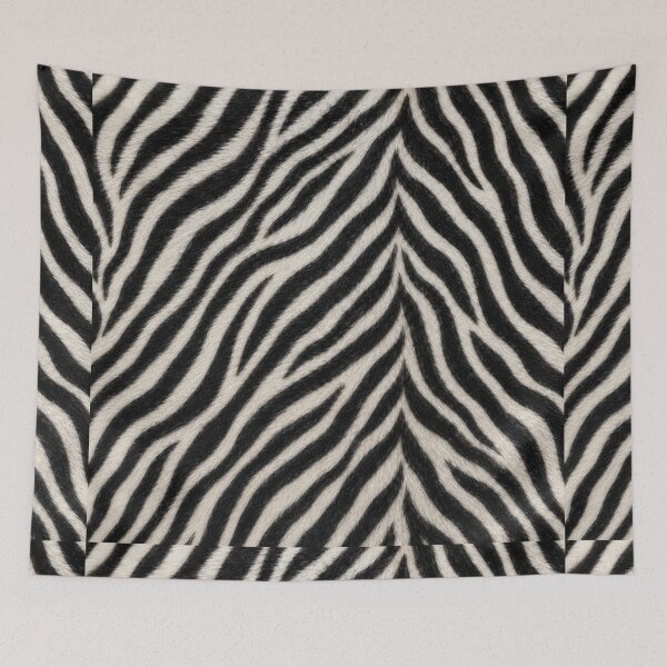 Item preview, Zebra Fur Texture Black and White Animal Print designed and sold by GalaMine.