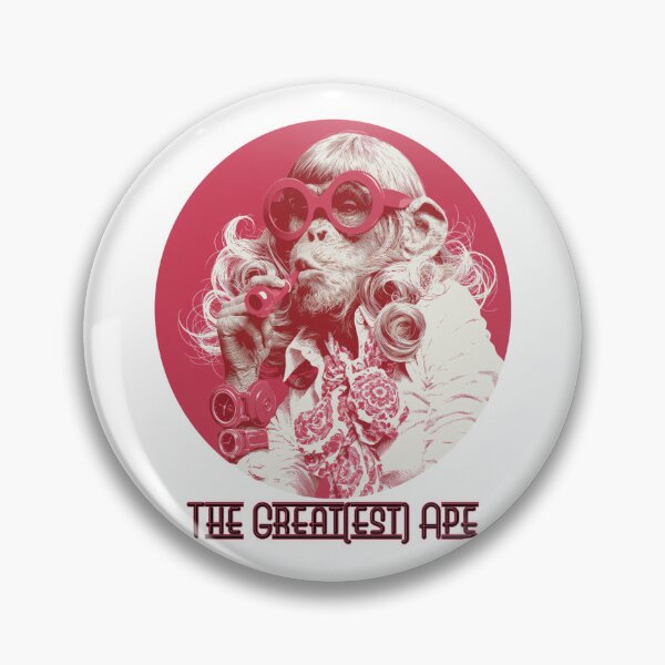 Item preview, The Great(est) Ape | Funny Stylish Monkey Pun Art | Cool Primate Graphic Tee designed and sold by Ignorant-Artist.