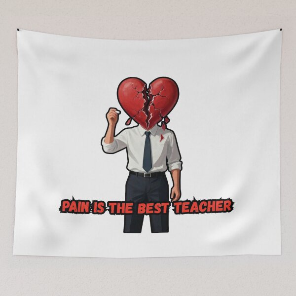 Item preview, Pain is the best teacher #2 designed and sold by PurePurpose.