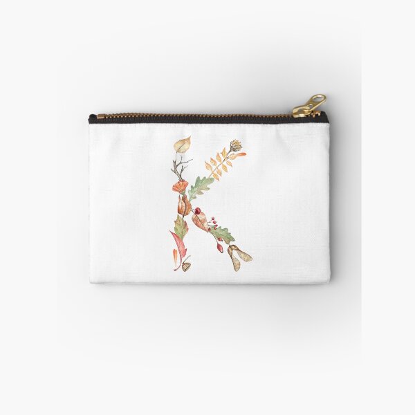Item preview, Autumn Letter K Monogram designed and sold by Flowersforbear.