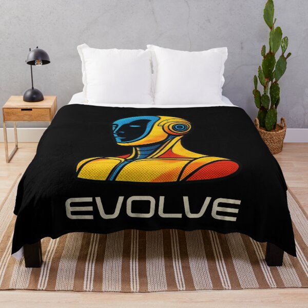 Item preview, EVOLVE Humanoid Robot Evolution T-Shirt | Future of AI & Human Innovation designed and sold by TEEJAMBOREE.