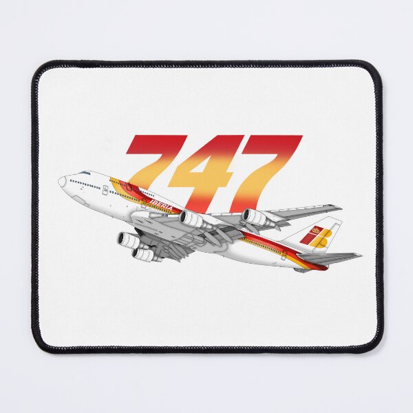 Aperçu de l'œuvre Boeing 747 créée et vendue par PlanesArtByLeo.
