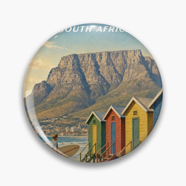 Item preview, Cape Town South Africa Travel Souvenir - Vintage Illustration designed and sold by VisualArtsOasis.