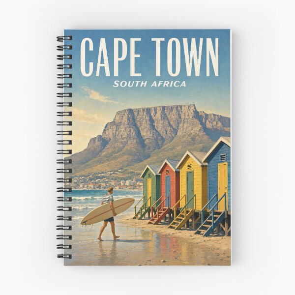 Item preview, Cape Town South Africa Travel Souvenir - Vintage Illustration designed and sold by VisualArtsOasis.