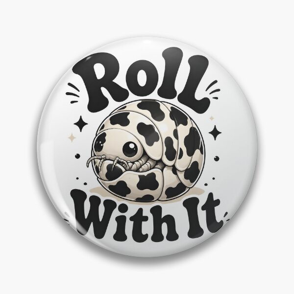 Item preview, Roll With It Isopod Pun designed and sold by VINTOR-.