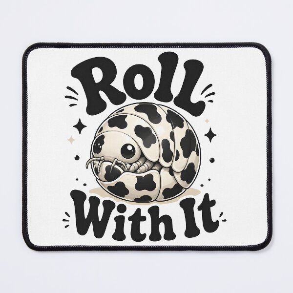 Item preview, Roll With It Isopod Pun designed and sold by VINTOR-.