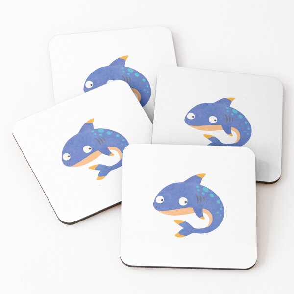 Item preview, Curled Cobalt Paper Shark designed and sold by The-Art-of-D.